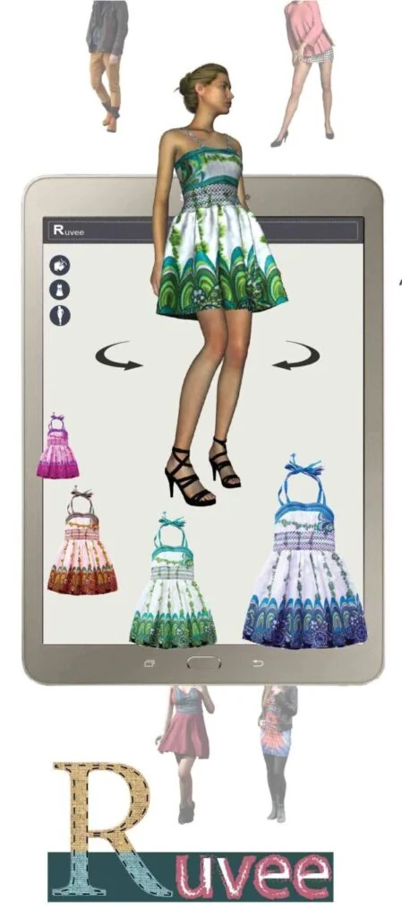 Ruvee 3D Garment platform screenshot