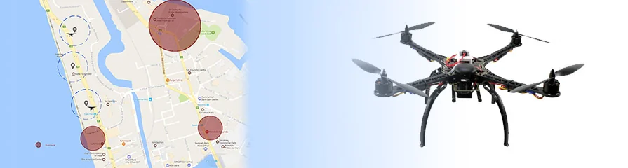 UAS Tracking solution screenshot