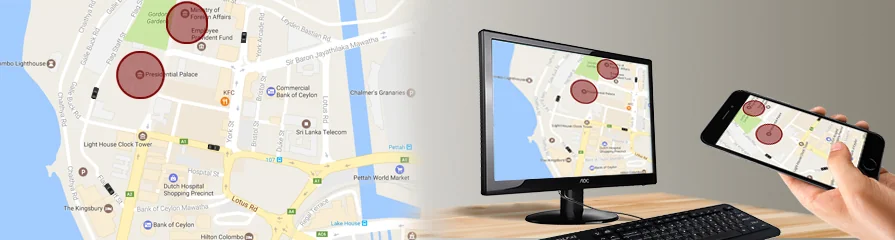 Vehicle tracking screenshot
